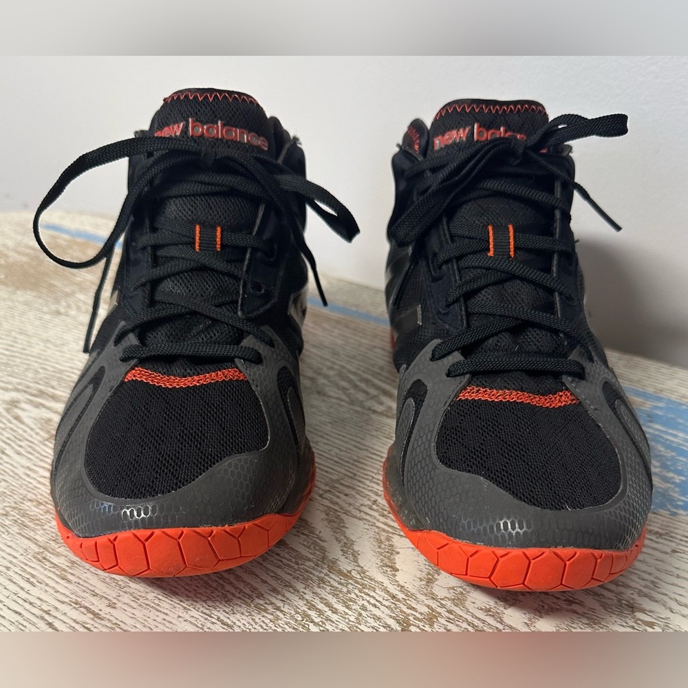 New Balance Black and Orange Athletic Shoes